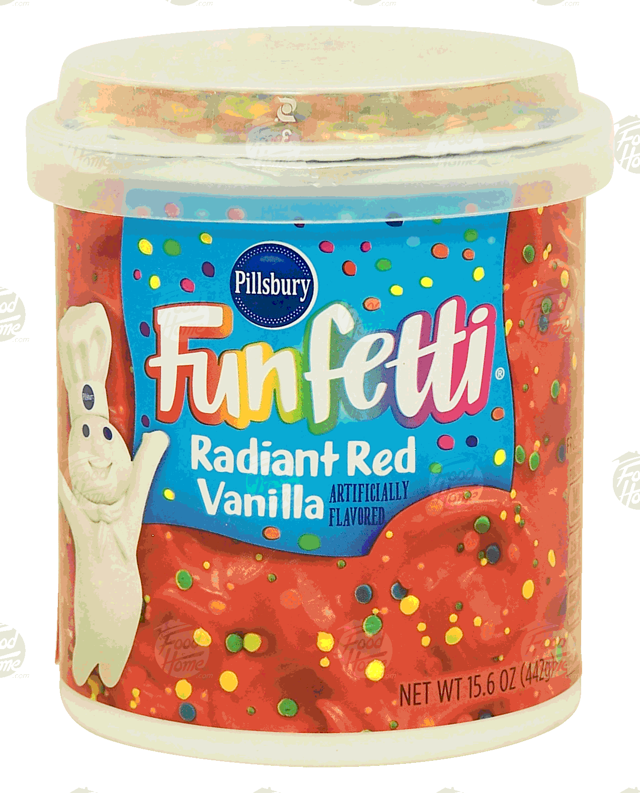 Pillsbury Funfetti rediant red vanilla frosting Full-Size Picture